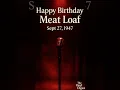Download Lagu Meat Loaf - Happy Birthday