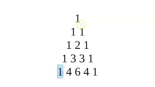Calculating Pascals Triangle in Python Using Recursion
