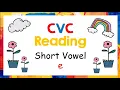 Short Vowel e CVC Reading CVC Word Families Phonics Short e Learn to Read with Teaching Kit