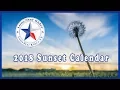 2018 Sunset Calendar