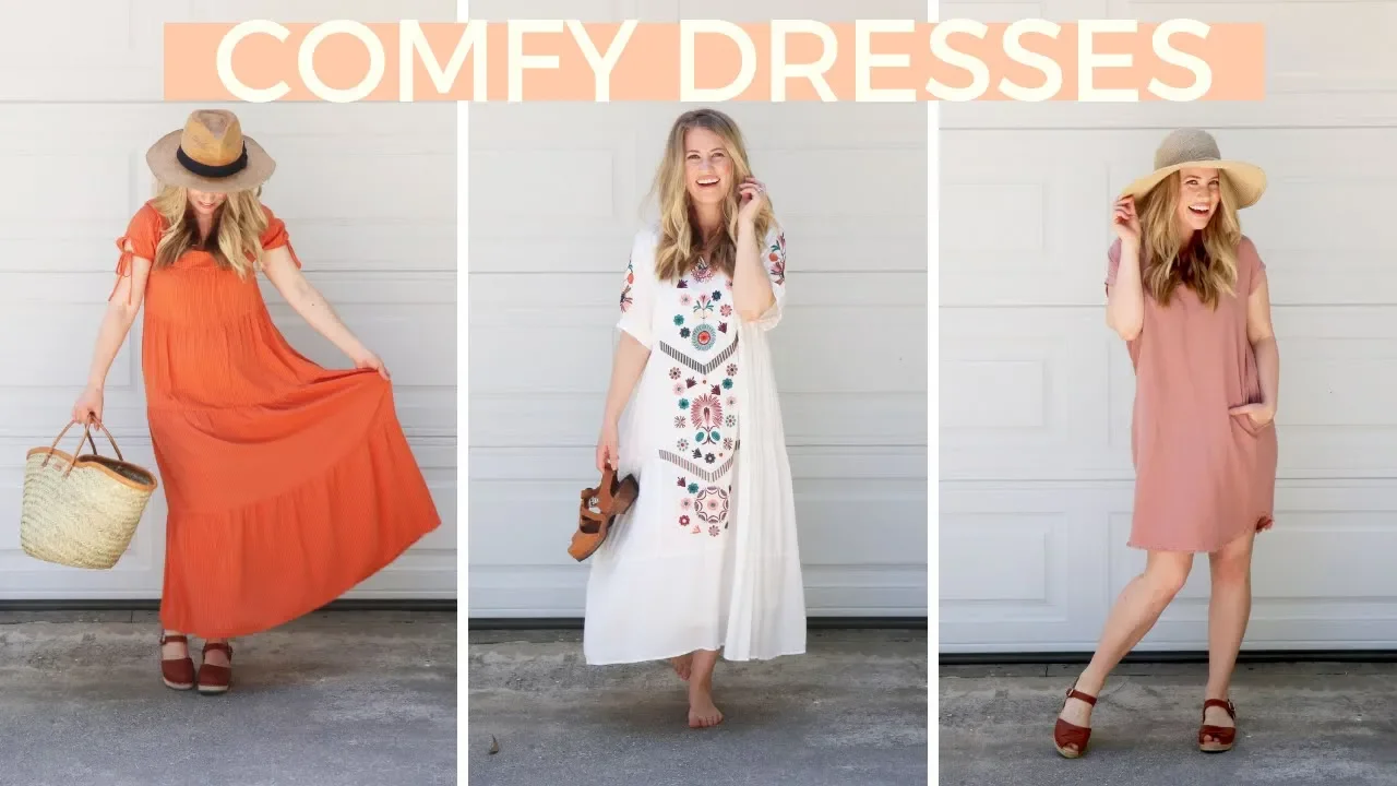 Comfy Dresses for Spring & Summer!!