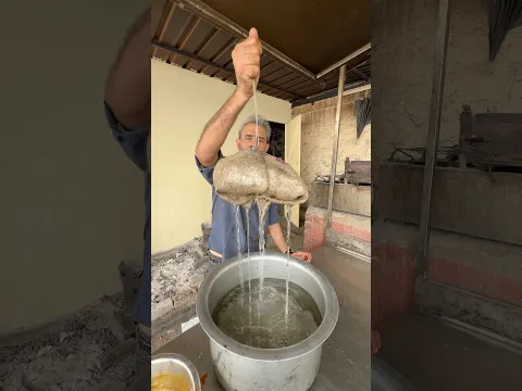 Unique Style of Khad Maas Making in Jaipur#youtubeshorts