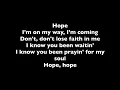 NF- Hope Lyrics