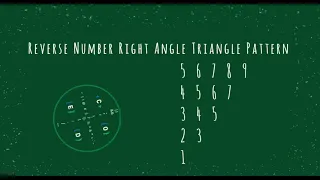 59 Number Right Angle Triangle Pattern without any pre-defined method using while loop in Python