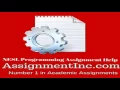 NESL Programming Assignment Help