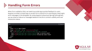 Angular Form Validation And Error Handling Chapter 6 LearnCodeExpress