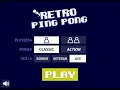 Retro Ping Pong Classic Mode