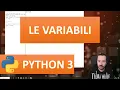PYTHON 3 COURSE VARIABLES LEARNING PYTHON IN 2020