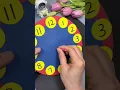 Using cardboard to make clocks for elementary school students le