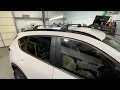 How to install a roof rack on a 2017 Mazda CX-5 with NO TOOLS