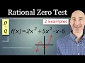 Rational Root Theorem Rational Zero Theorem