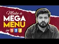 Can You Build a Mega Menu Navbar from Scratch in 50 Minutes