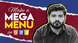 Can You Build a Mega Menu Navbar from Scratch in 50 Minutes