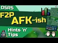 Tips for AFK Skill Training in F2P OSRS - OSRS F2P Guide
