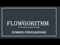 Flowgorithm - Number Find Random