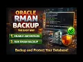 Oracle RMAN Backup - The Easy Way Full Backup Explained Oracle 19c -Part 1