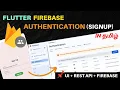 Firebase Auth in Flutter Step-by-Step Guide Using Web API Key