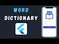 How to Create a Dictionary App in Flutter
