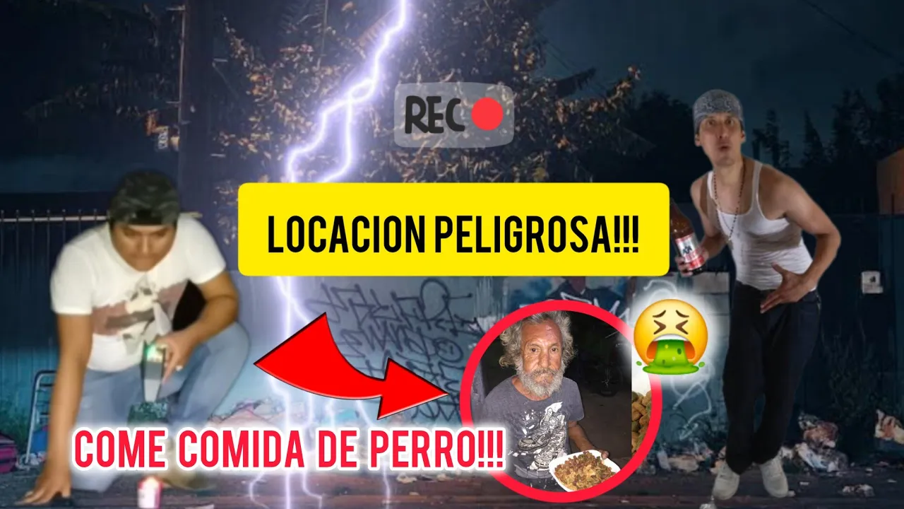 EXPLORANDO UN LUGAR PELIGROSO!!! COME COMIDA DE PERRO!!! ❌☢️☠️