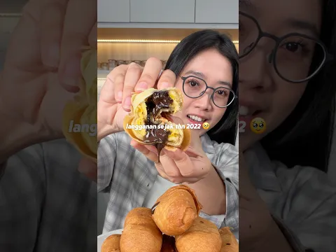Pisang molen coklat lumer #ngeshortsbareng