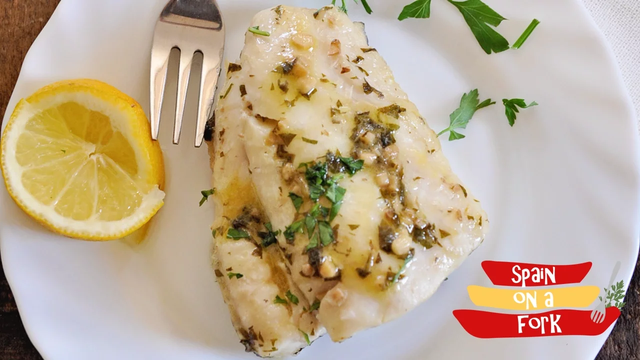 Hake in a White Wine Sauce - Merluza al Vino Blanco