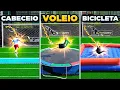 Download Lagu CABECEIO, VOLEIO, BICICLETA!! (TEVE MUITOS GOLAÇOS NO PULA-PULA)