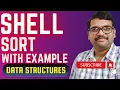 DS - 31Shell Sort Algorithm Step-by-Step Explanation with Example DSA using C