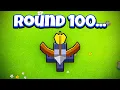 Beating round 100 using ONLY Geraldo s Shooty Turret BTD 6