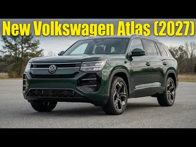 2027 Volkswagen Atlas Review: The Family King Gets a Premium Glow-Up