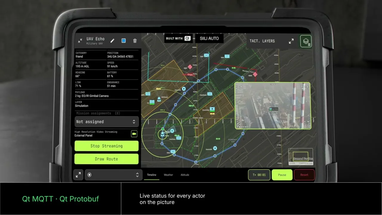  Argus—Multi-Domain C4ISR and Live Common Operating Picture | Powered by Qt