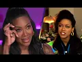 Kenya Moore CRIES Watching 1993 Interview Exclusive