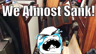 Living on a Sailboat: We Almost Sank
