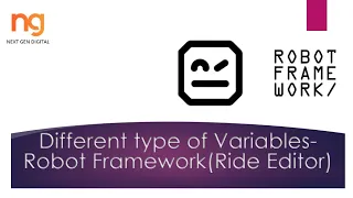 Different Types of Variables in Robot Framework