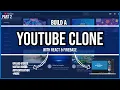 Create a YouTube clone with React and firebase Second Part Pulkit Gupta