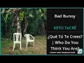 Download Lagu Bad Bunny - KETU TeCRÉ Lyrics English Translation - Spanish and English Dual Lyrics  - Subtitles