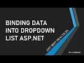 Binding Data Into DropDownList Asp Net C Net Best Practices