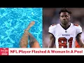Former NFL Player Antonio Brown Flashed A Woman In A Public Pool In Dubai