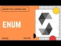 Enum in solidity Solidity Latest Version Solidity Full Course Part - 26 Hindi