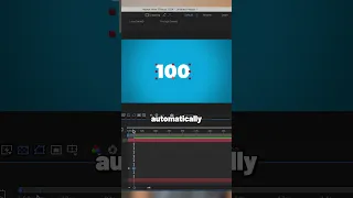 How to Animate your numbers to count up in After Effects Day 4 of 20 tips