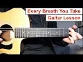 Download Lagu Every Breath You Take - The Police | Guitar Lesson (Tutorial) How to play the Main Riff MP3