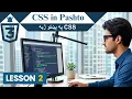 Learn CSS in Pashto Lesson 2 CSS Selectors Element Class ID Pseudo More