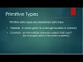 C Data Types Tutorial Primitive Non Primitive Data Types