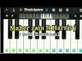 Lagu qalbi fil madinah - maher zain \u0026 Harris j - piano Tutorial | rfmelody | perfect piano |