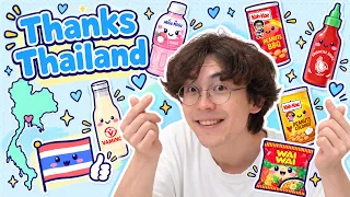 Trying Food From Thailand 🇹🇭😋
