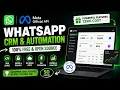 I Found a FREE Open Source WhatsApp Automation Platform Full Tutorial 0