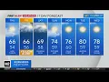 First Alert Weather Nice fall day on Thursday but Friday looking dicey