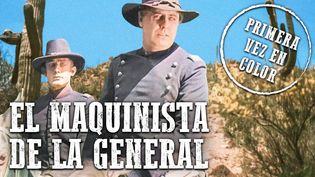 El maquinista de La General | Buster Keaton | Película del Oeste | Acción