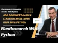 Elasticsearch Tutorial With Python Add Document In Bulk To Elk Index Using Rest Api Tutorial 8