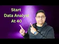 How to Become a Data Analyst After 40 Without Experience