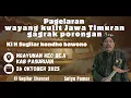 Lagu LIVE WAYANG KULIT KI H. SUGILAR KONDHO BAWONO NGAYUNAN KEC. BEJI KAB. PASURUAN